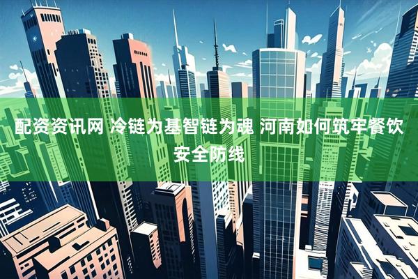 配资资讯网 冷链为基智链为魂 河南如何筑牢餐饮安全防线